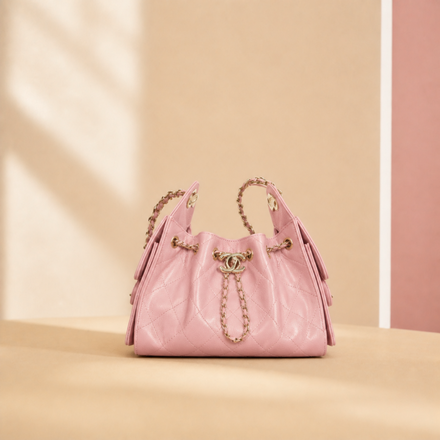 Chanel 25 Mini Handbag — Light Pink