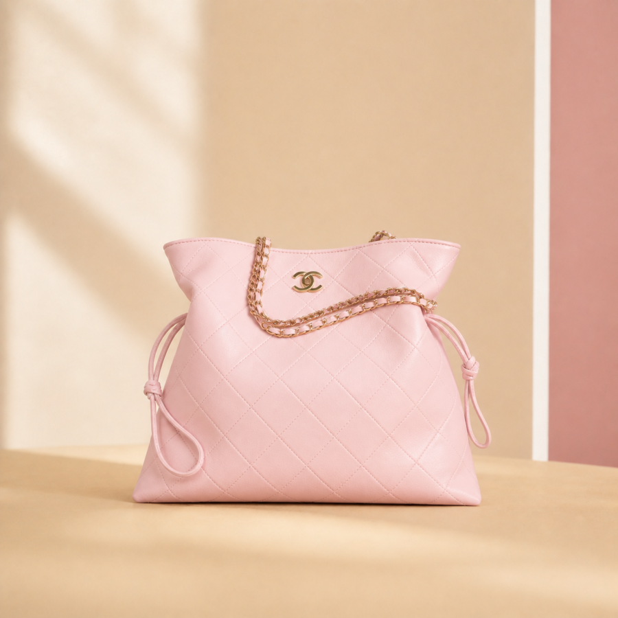 Chanel Small Shopping Bag — Light Pink